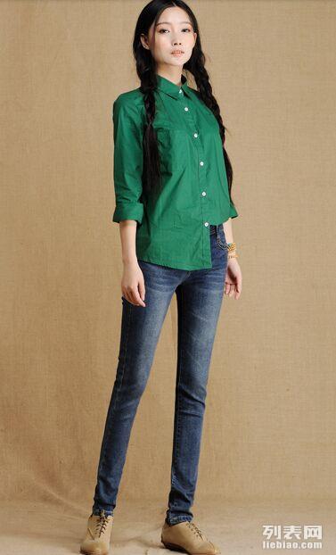 春夏特價爆款小腳女牛仔褲，廣州廠家直供百搭時尚