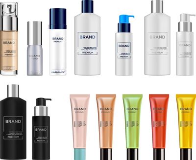 仿真皮透明瓶瓶裝化妝品霜用于護(hù)膚基礎(chǔ)產(chǎn)品包裝與金屬蓋背景說(shuō)明